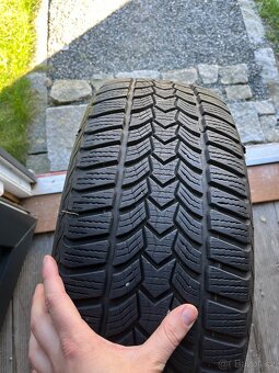 7x17, 5x112 zimní disky včetně pneu 8mm 225/55 R17 a sensoru - 4