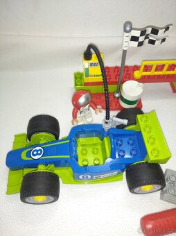 Lego duplo 6143 TOOLO závodní tým, šroubovací formule - 4