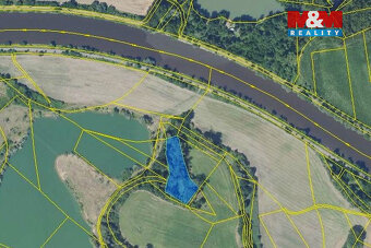 Prodej pozemku u vodní plochy Sandberk, 4657 m², Kolín - 4