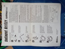 Sněhové řetězy na většinu aut nižší střední třídy. - 4