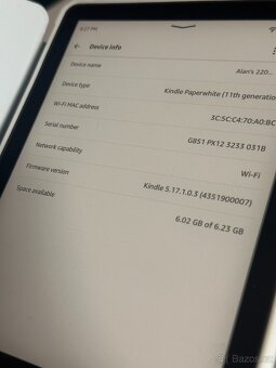 Čtečka Amazon Kindle Paperwhite 11. gen 8GB + obal 2 - 4