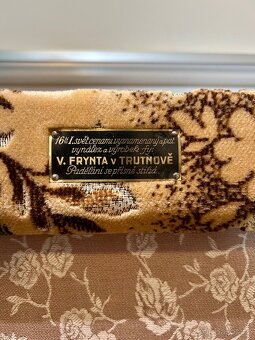 Gauč + 2 židle 1934 – V. Frynta, Trutnov – Art Deco / funkci - 4