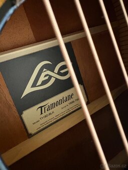 Kytara Dreadnought, Tramontane T118D-BLK - 4