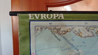 Školní mapa Evropy - 4