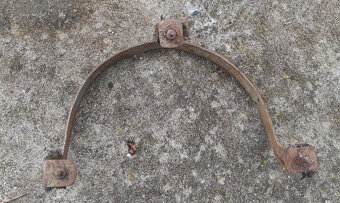 historický cykloblatník  a rám historické cyklosedacky - 4