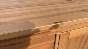 Ikea Hemnes velká komoda - příborník, dřevo masiv - 4