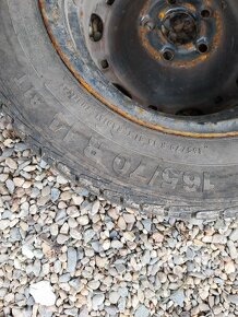 Sada letních pneu 165/70/R14 vč. disků - 4