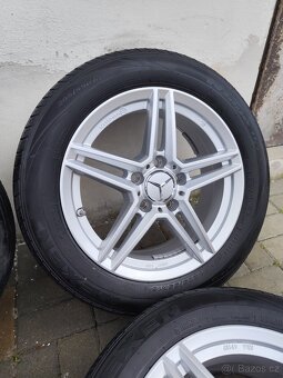 ALU 5x112 r16 RIAL + LETNÍ PNEU - ZÁNOVNÍ DISKY - 4
