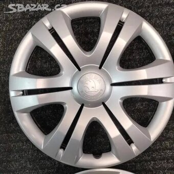 Originální poklice Škoda 15" 4 kusy - 4