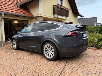 Tesla model X 100D Long Range, tažné, autopilot, DPH - 4