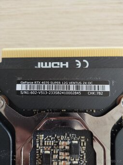 MSI RTX 4070 Super Ventus 2X OC 12GB - 4