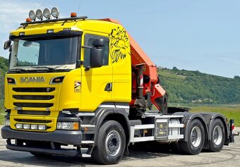 Scania R 620 - 6x4 - Tahač + HR-PALFINGER PK 42002-SHD - 4