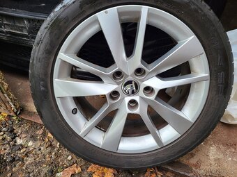 17" Letní Škoda TRIUS Octavia III 5E RS Original Alu 5x112 - 4