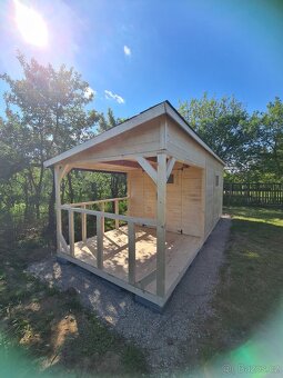 Zahradní dřevěný domek DOPRAVA ZDARMA - 4