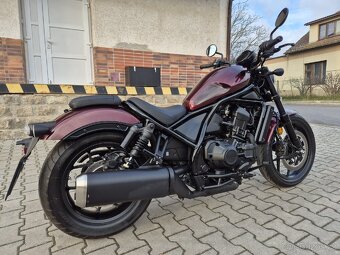 Prodám HONDA CMX1100 Rebel DCT, r. v. 2021, ABS, ČR, 357km - 4