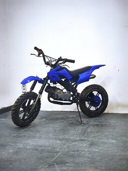 Dětská benzínová 2taktni motorka 49ccm - 4