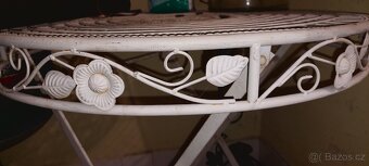 Venkovní kovový stůl - 4