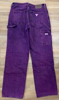 GUESS - dámské džíny - CARPENTER - KAPSÁČE - 4