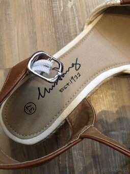 Damske letni boty na platforme Mustang 37 - 4