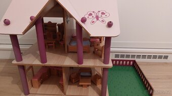 Domeček pro panenky dřevěný - 4