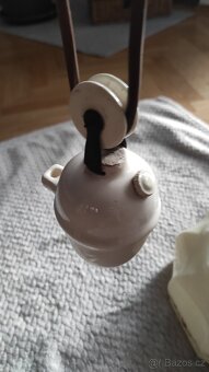 Starožitný stahovací lustr - 4