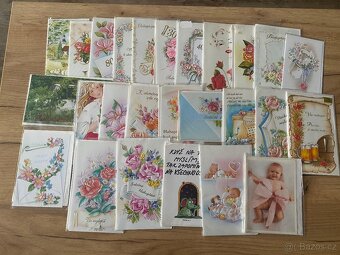 Staré pohlednice,přání,nové - 4