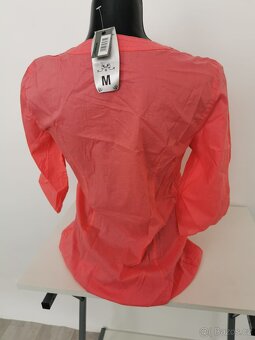 Dámská nová lososová halenka/tunika - M-M/L. - 4