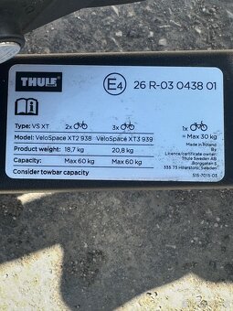 THULE VELOSPACE XT - 4