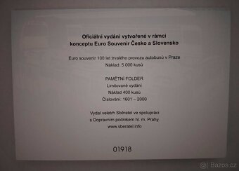 0€ / 0 euro suvenírová bankovka CZBJ 2025-2 Karosa ŠM11 - 4