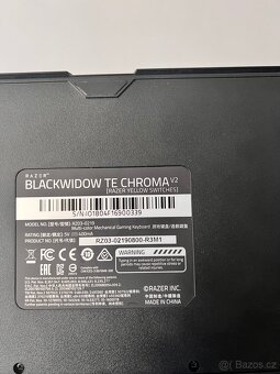 Mechanická klávesnice Razer BlackWidow Chroma TE V2 - 4