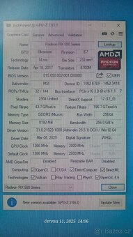 🛠️ Výprodej PC dílů – RX 580 8GB, Ryzen 2700X, TUF B450M, C - 4