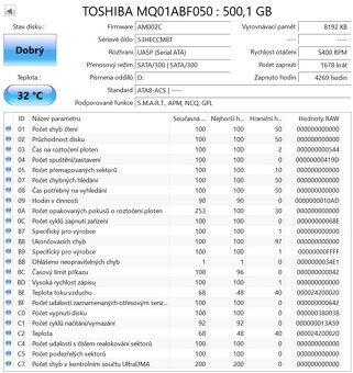 HDD 2.5 500GB Toshiba - 4
