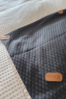 Zavinovačka do autosedačky VOKSI Baby Wrap Dark Grey Star - 4