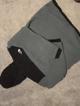 The North Face Denali jacket - černá/svetle zelená - 4