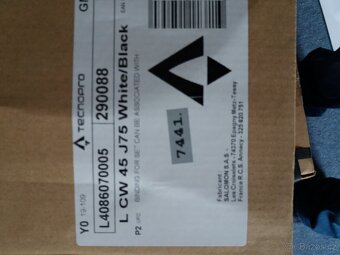 TECNOPRO Team 70 Pulse + vázání CW 45 , 120cm , levně - 4