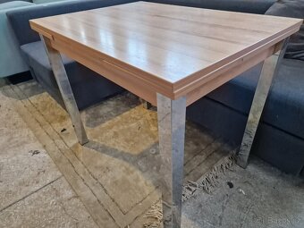 Stůl Jídelní Rozkládací 65x90 výška 75/142 cm - 4