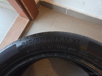 Pneu Continental 215/50/17 jako nové - 4
