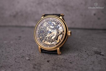 Skeletové Hodinky Ateliér Pryimak – Orloj 1410 - 4