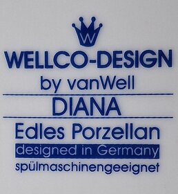 6ti dílná souprava talířů - 4