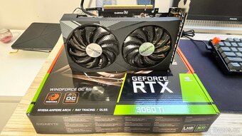 NVIDIA RTX 3060 Ti Gigabyte Windforce OC 8GB - 4