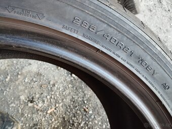 285/40/21 109y Goodyear - letní pneu 4ks - 4