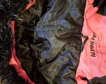 Zimní bunda dívčí128/134 - 4