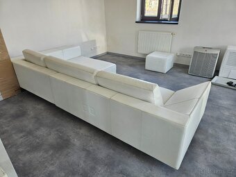 kožená sedací souprava - 4