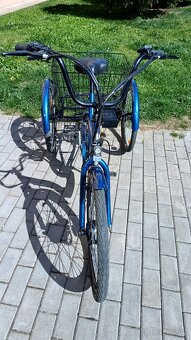 Elektrotříkolka LIBERTY COMFY 24" 7-spd. disk modrá - 4