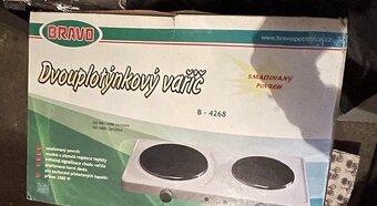 Dvouplotýnkový vařič elektrický - 4