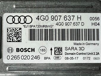 Řídící jednotka zrychlení 4G0907637H Audi A6 C7 4G r.v. 2018 - 4