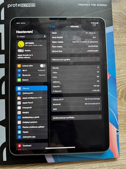 Apple iPad Pro 11 M1 128gb Silver - stav nového - 4