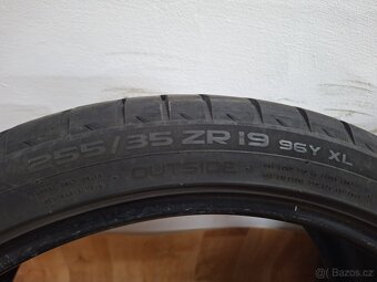 Letní pneu 255/35/19 2xContinental, 2xNokian - 4