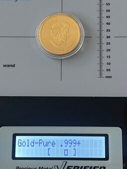 Zlato / investiční zlatá mince 1oz maple leaf 2011 - 4