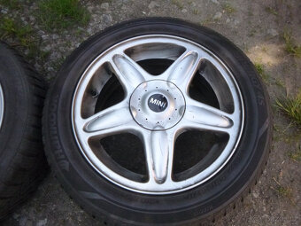 4x alu mini cooper, zimní pneu 195/55 r16 (6 mm) - 4